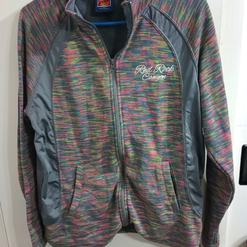 Women's Red rock canyon zip-up jacket size XL